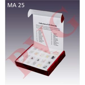 MINERAL COLLECTION, SET OF 20