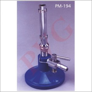 BUNSEN BURNER WITH PILOT LAMP