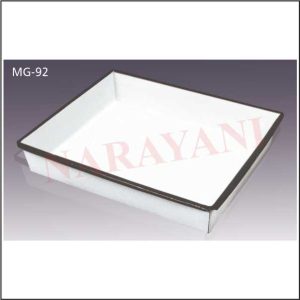 DISSECTING TRAY ENAMELED