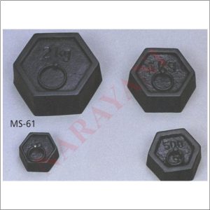 MASSES IRON, METRIC