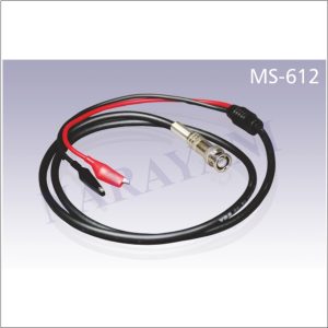 COXIAL LEAD WITH BNC CONNECTOR & ALLIGATOR CLIP