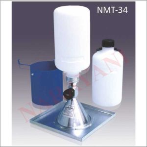FIELD DENSITY SAND CONE