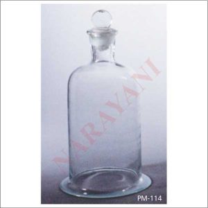 BELL JARS WITH GROUND FLANGE KNOBBED