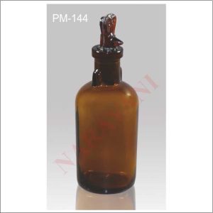 DROPPING BOTTLES AMBER, T.K. PATTERN