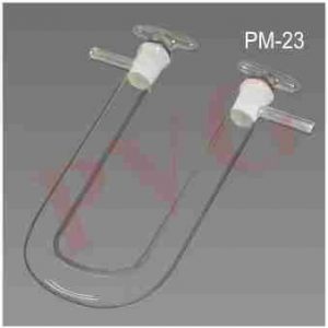 ABSORPTION TUBE, U - FORM, STOPPERED