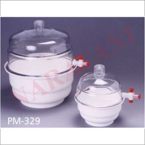DESICCATOR VACUUM P.P.