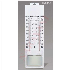 WET & DRY BULB HYGROMETER