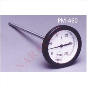 BIMETALLIC THERMOMETER HORIZONTAL