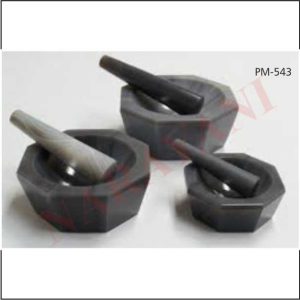 MORTAR AND PESTLES AGATE