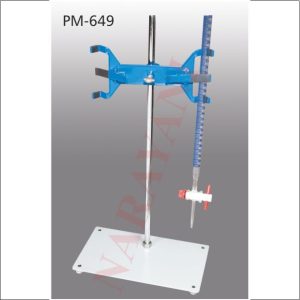 BURETTE STAND DOUBLE METAL