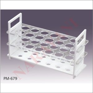 TEST TUBE STAND POLYCARBONATE