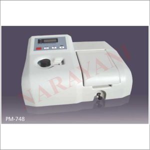 SINGLE BEAM SPECTROPHOTOMETER UV-VIS, MICROPROCESSOR