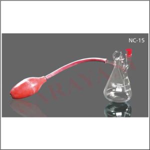 CHROMATOGRAPHY SPRAYER WITH RUBBER BELLOW