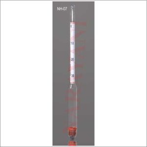 BAUME (0Be) GLASS HYDROMETERS