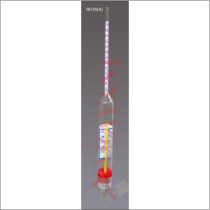 BRIX (0Bx) GLASS HYDROMETERS WITH BUILT-IN THERMOMETER