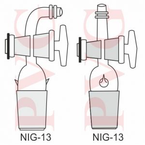 ADAPTER WITH STOPCOCK, CONE  TO RUBBER TUBING STRIGHT/ RIGHT ANGLE CONNECTION WITH STOPCOCK