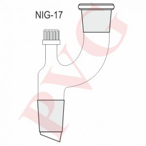 SCREW THREAD CONNECTORS (SWAN NECK) For use with thermometer.