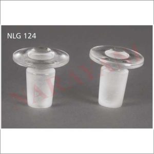 STOPPERS SOLID  FLAT HEAD GLASS