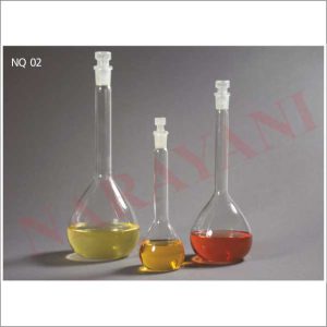 VOLUMETRIC FLASKS WITH STOPPER