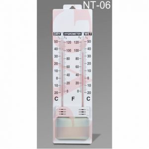 WET & DRY BULB HYGROMETER