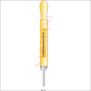 SOIL  THERMOMETER BRASS CONE 