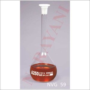 FLASK, VOLUMETRIC, ONE MARK WITH INTERCHANGEABLE  LDPE STOPPER, CLASS ‘A’