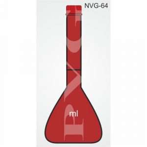 FLASK, VOLUMETRIC WITH SCREW CAP