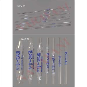 PIPETTES VOLUMETRIC WITH ONE MARK