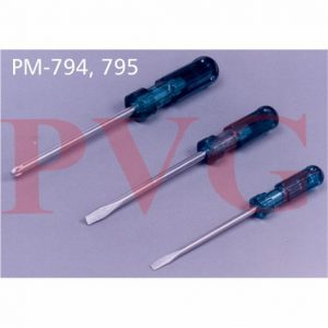 SCREWDRIVER ROUND POINTED