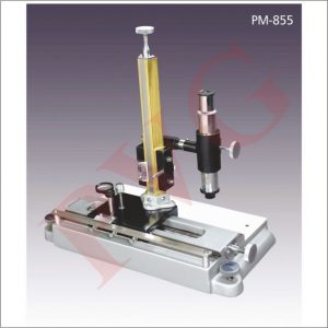 VERNIER MICROSCOPE (TRAVELING MICROSCOPE)