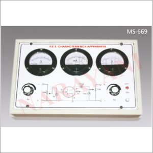 FET CHARACTERISTICS APPARATUS WITH REGULATED POWER SUPPLIES