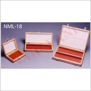 MICROSCOPE SLIDE BOX