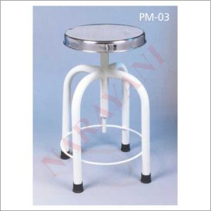 REVOLVING STOOL - STEEL