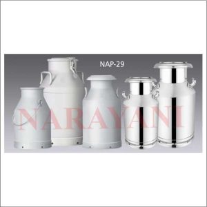 ALUMINIUM MILK CAN